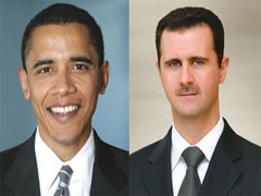 Obama et Assad