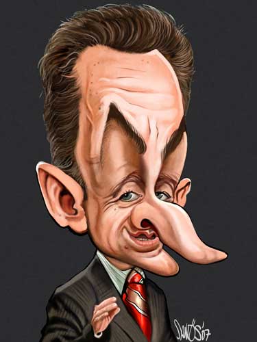 Nicolas Sarkozy (caricature)