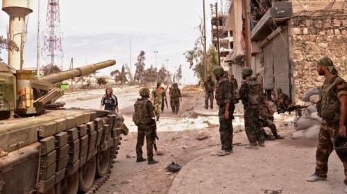 L'armée à Homs aujourd'hui