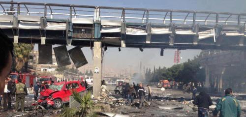 Pont d'al Hayat après l'attentat