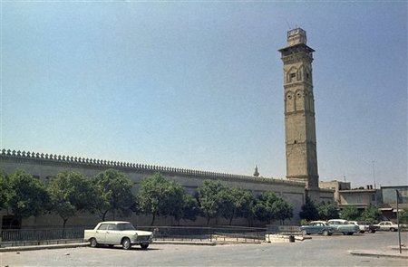 Minaret de la mosquée des Ommeyades