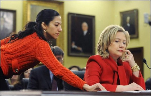 Hillary Clinton et Huma Abedin, sa maîtresse