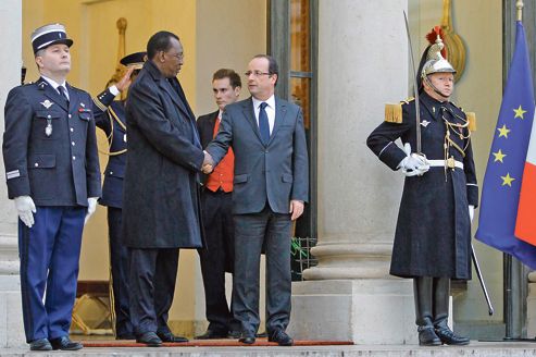 Idriss Déby Itno & François Hollande