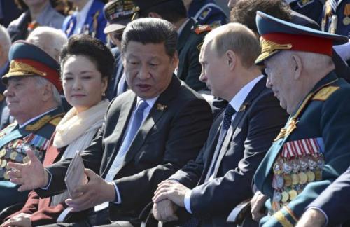 Vladimir Poutine et le président chinois Xi Jinping