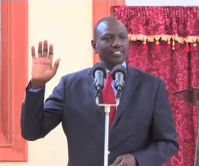 Le vice- President kenyan,  William Ruto